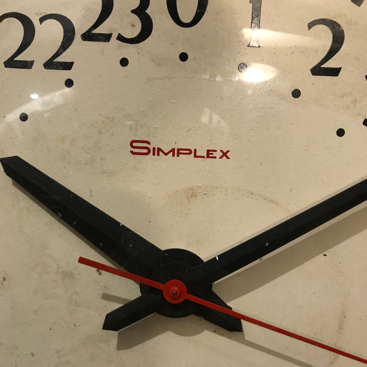 24 Hour, Military Time. Simplex. USA This is a standard Military